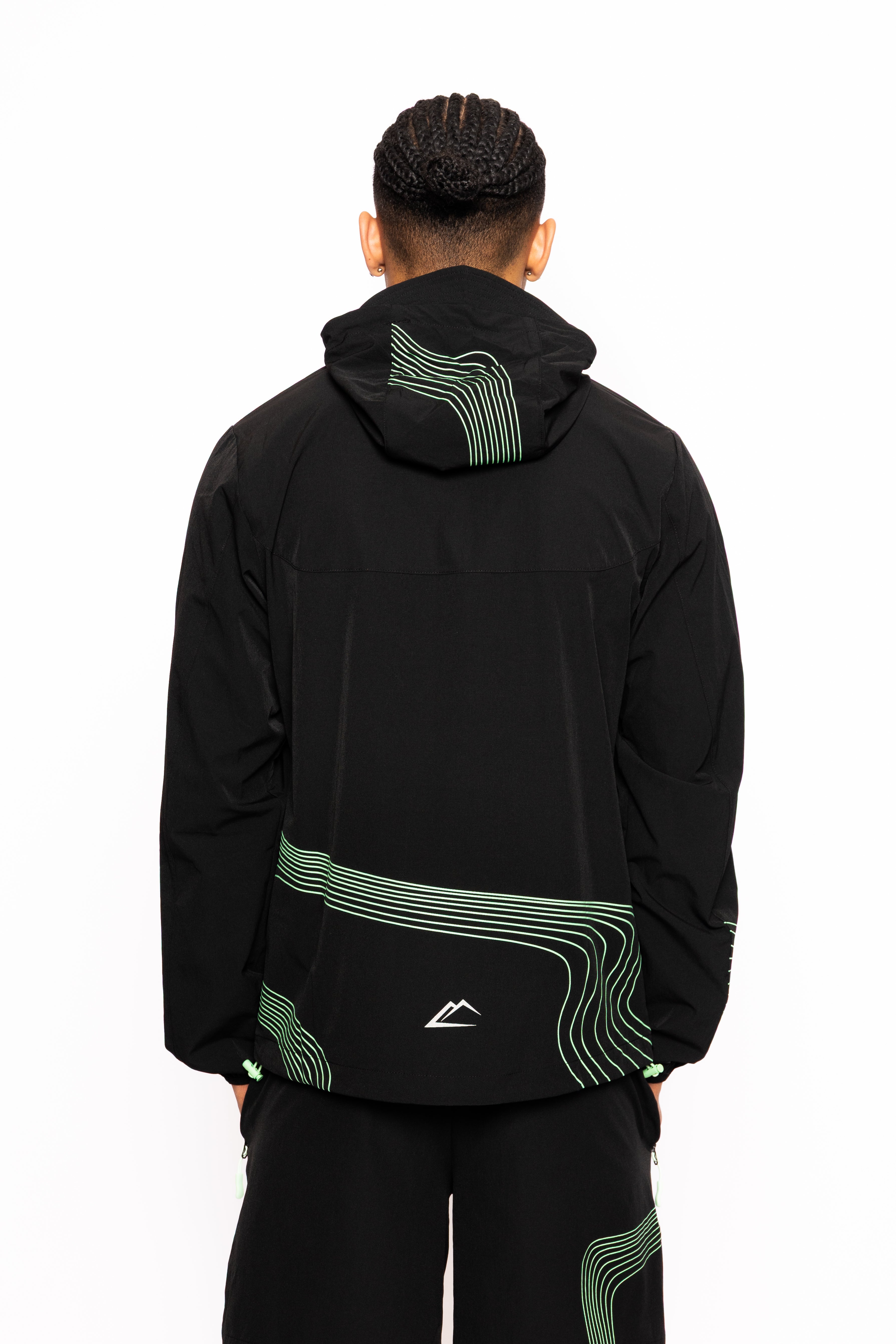 Wave Jacket - Vapourgreen/Black
