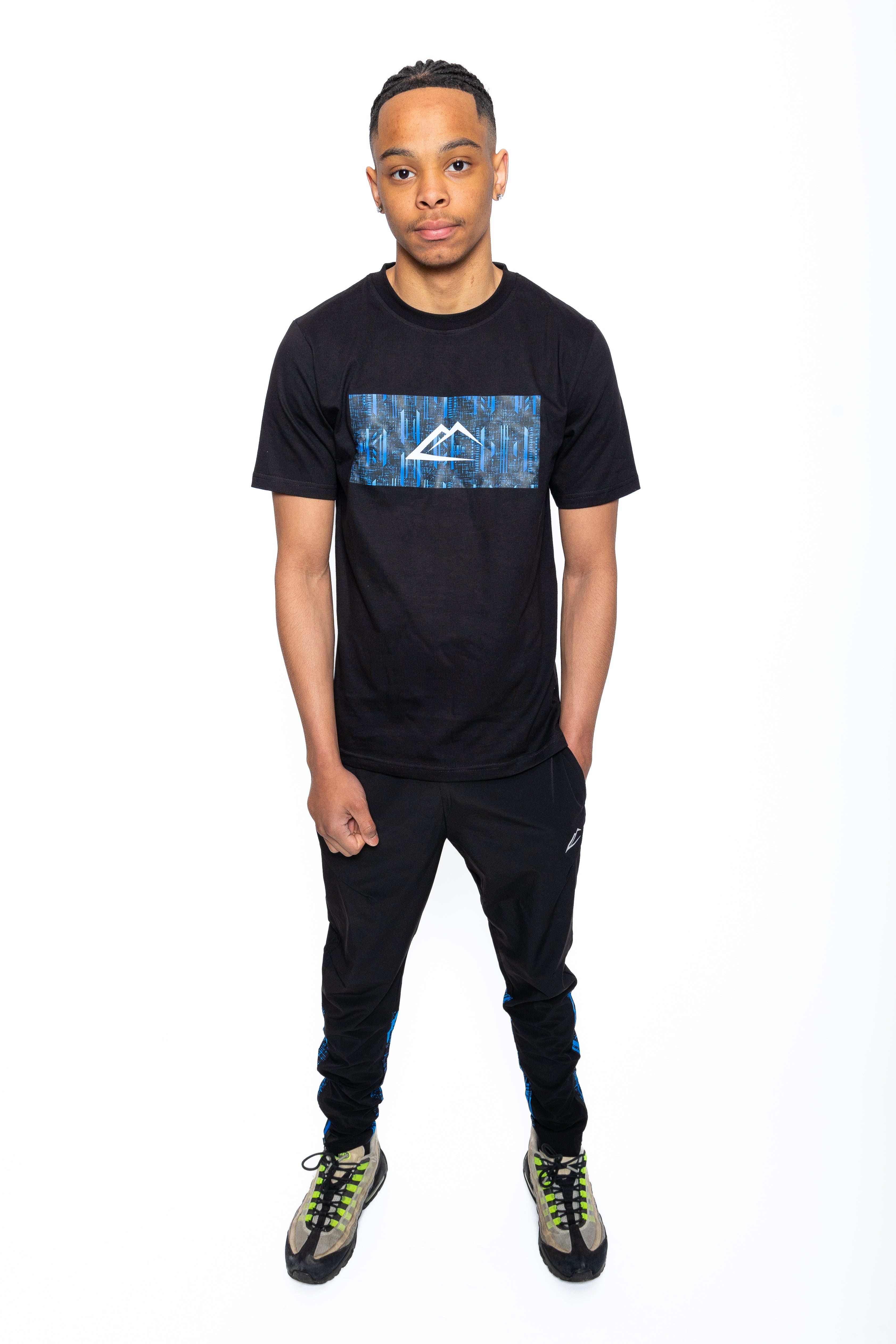 Digi T-Shirt - Pixel Blue