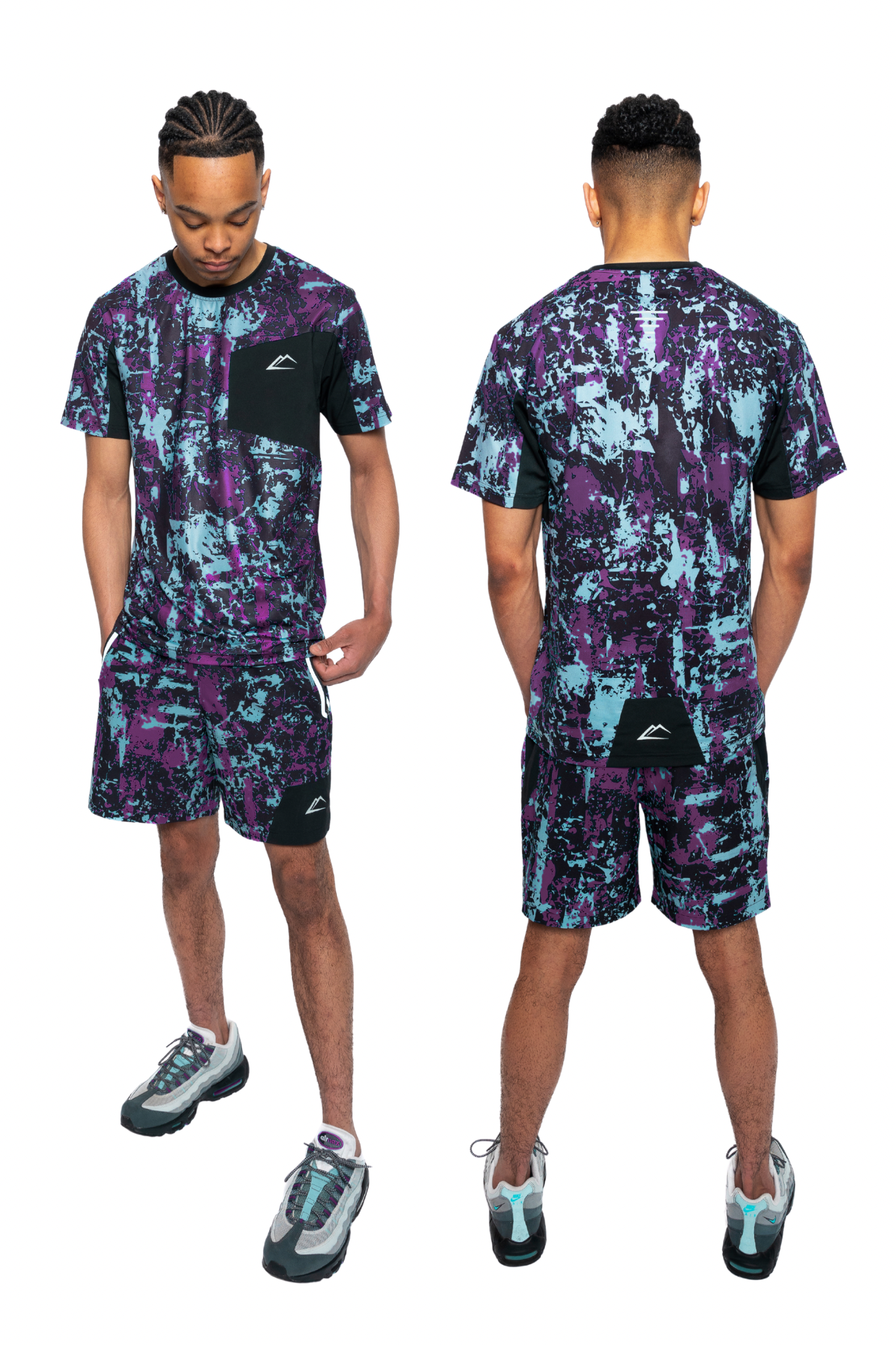 Colorado T-Shirt Set - Purple/Multi
