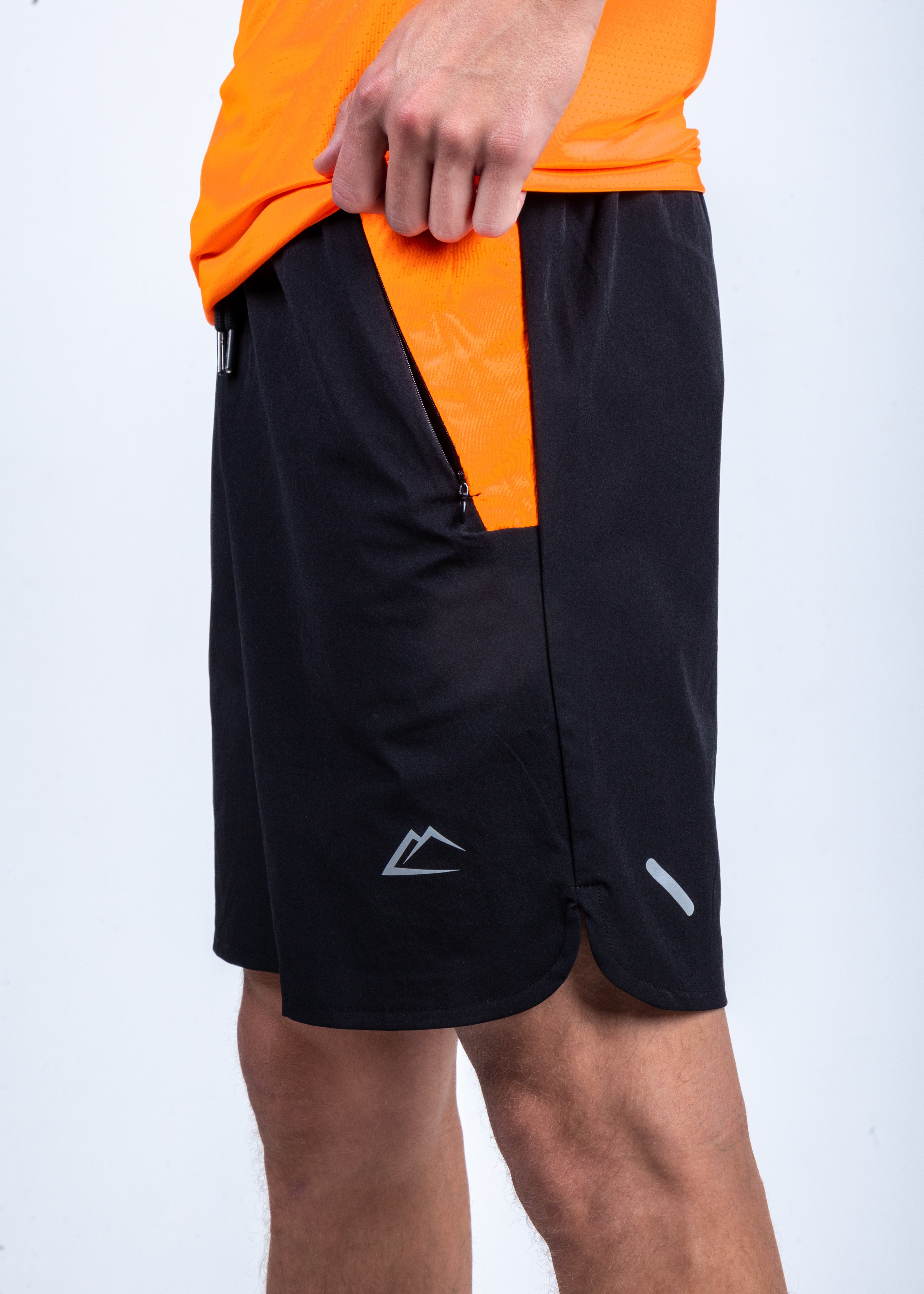 Terra Shorts - Black/Neon Orange