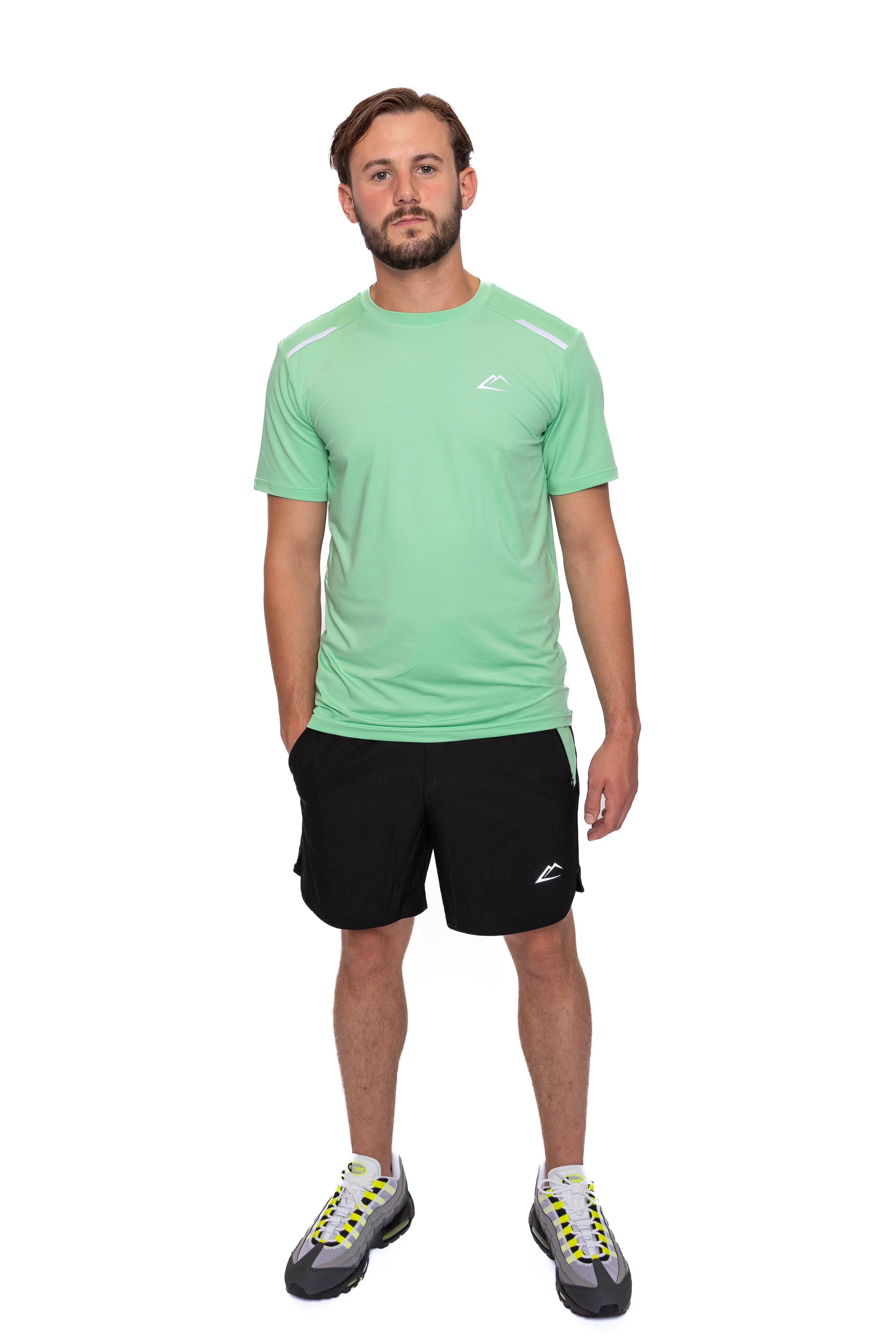 Terra T-Shirt Set - Seafoam Green/Black