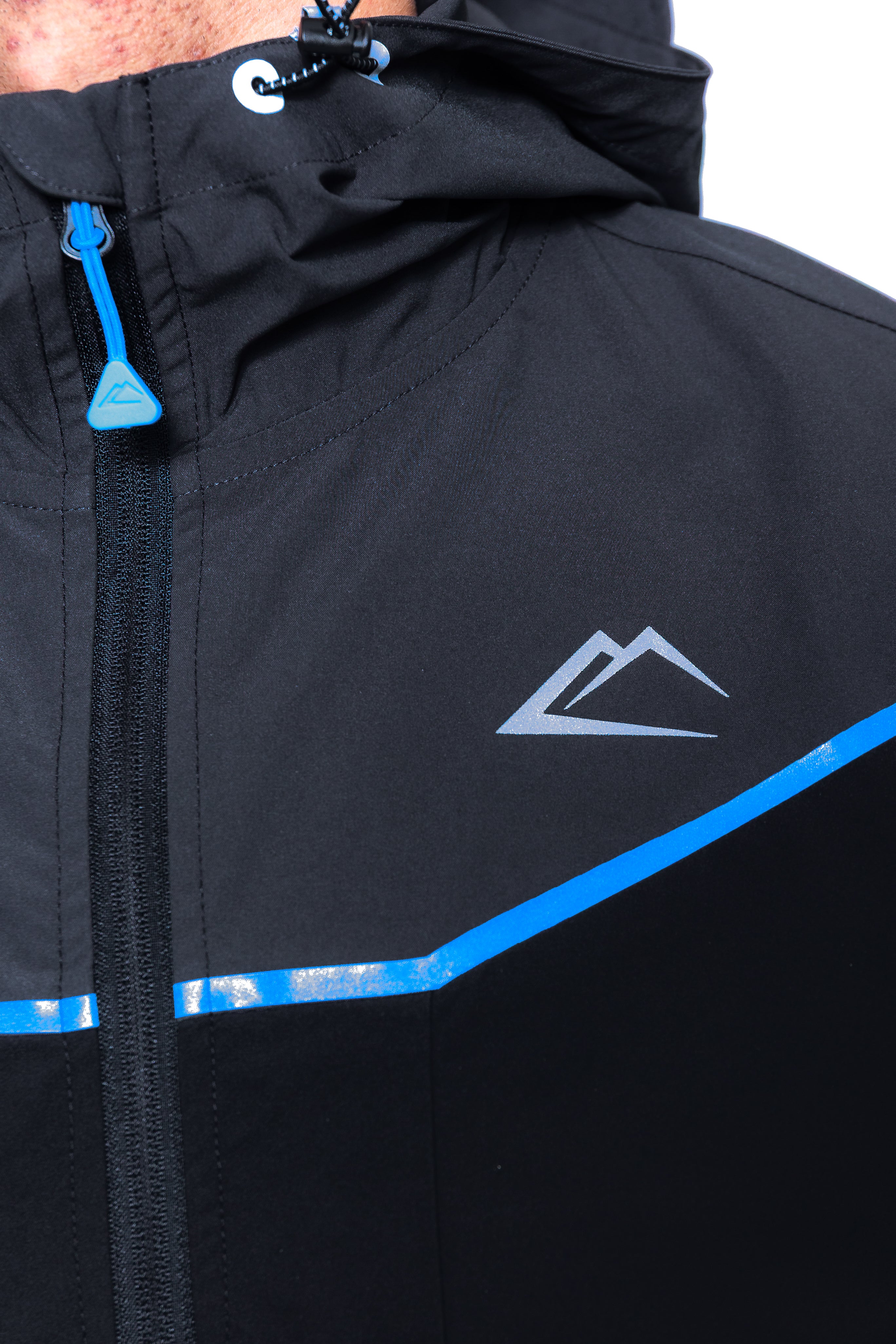 Strike Jacket - Black/Blue