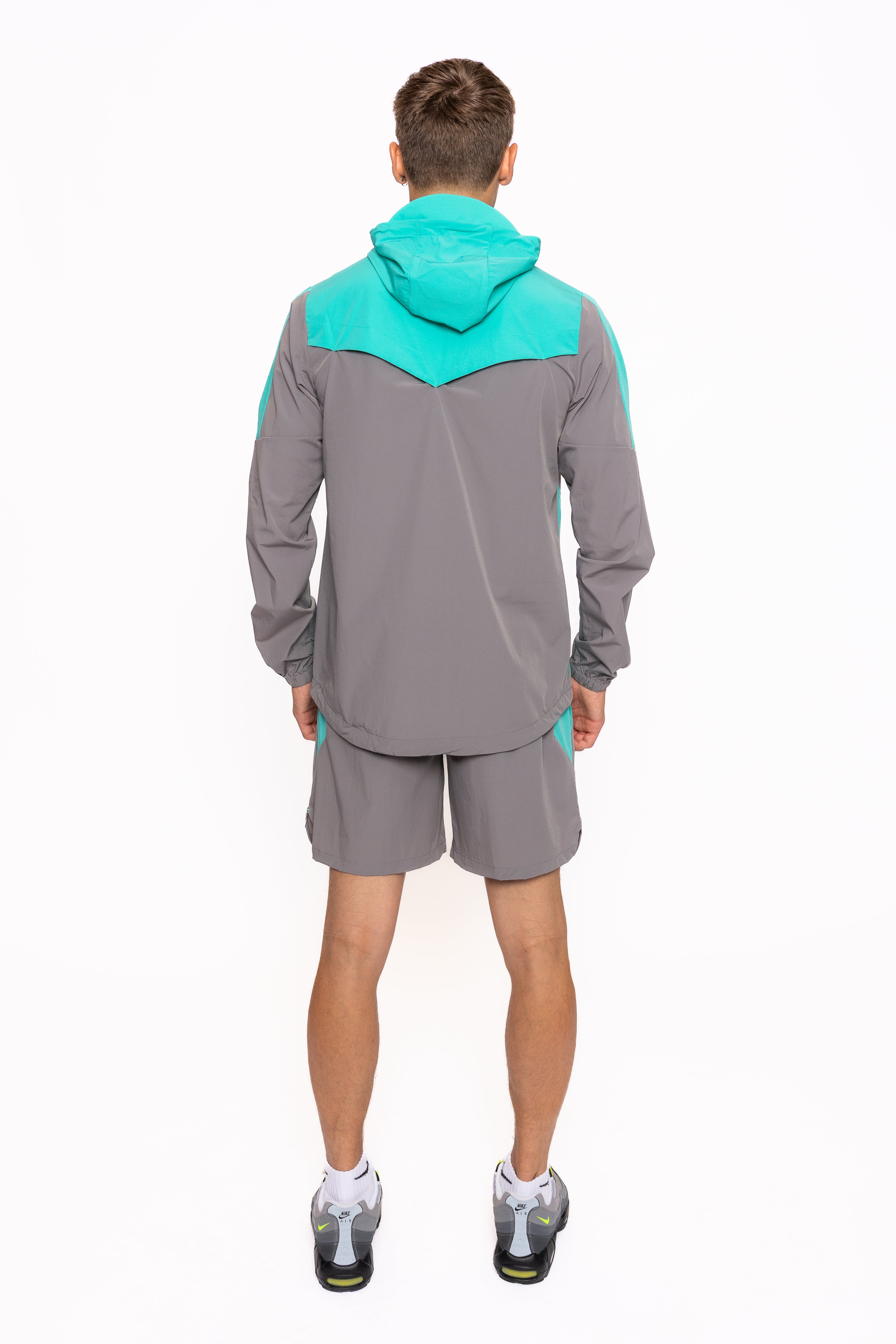 Storm Shorts - Grey/Hyper Turquoise