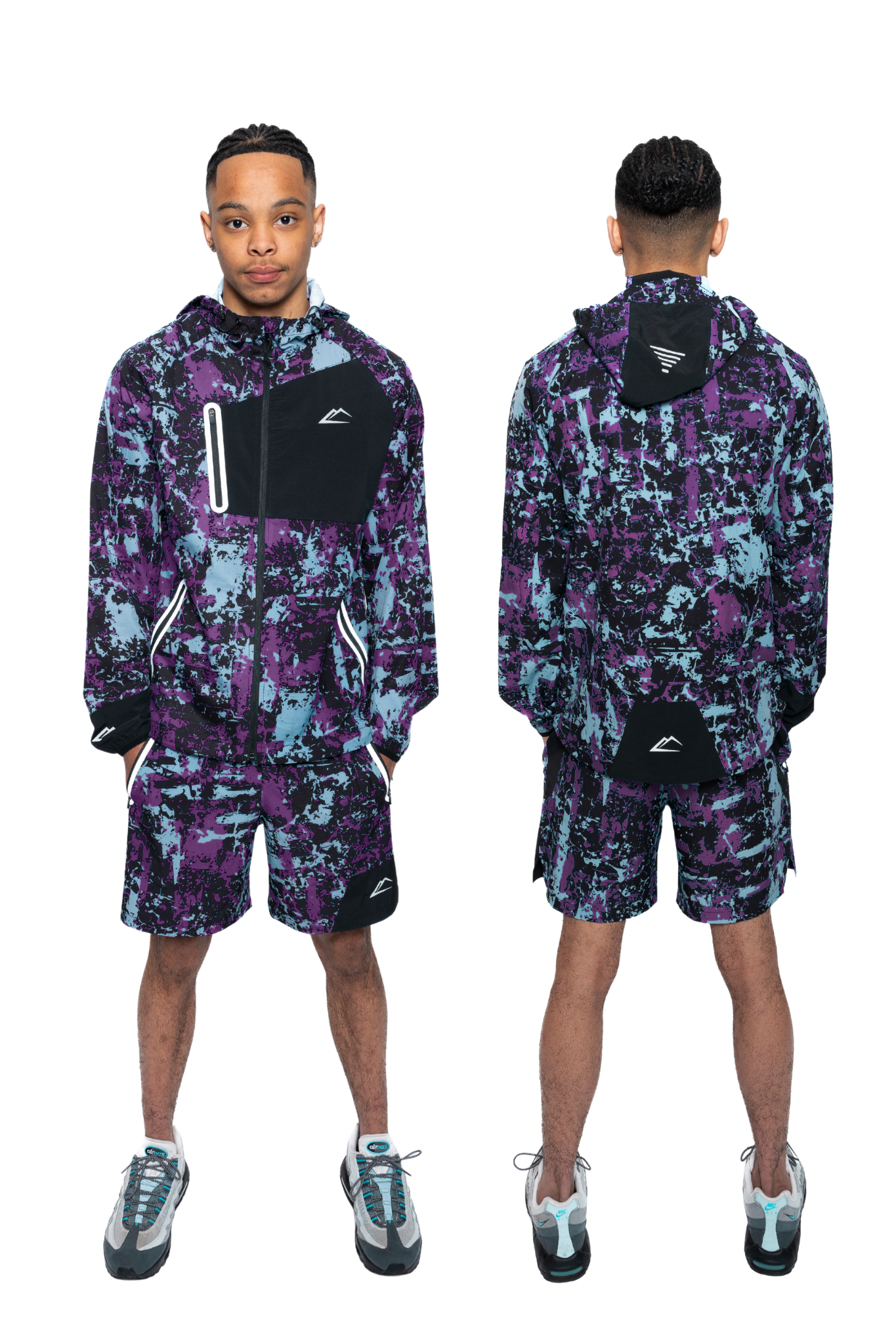 Colorado Jacket Set - Purple/Multi