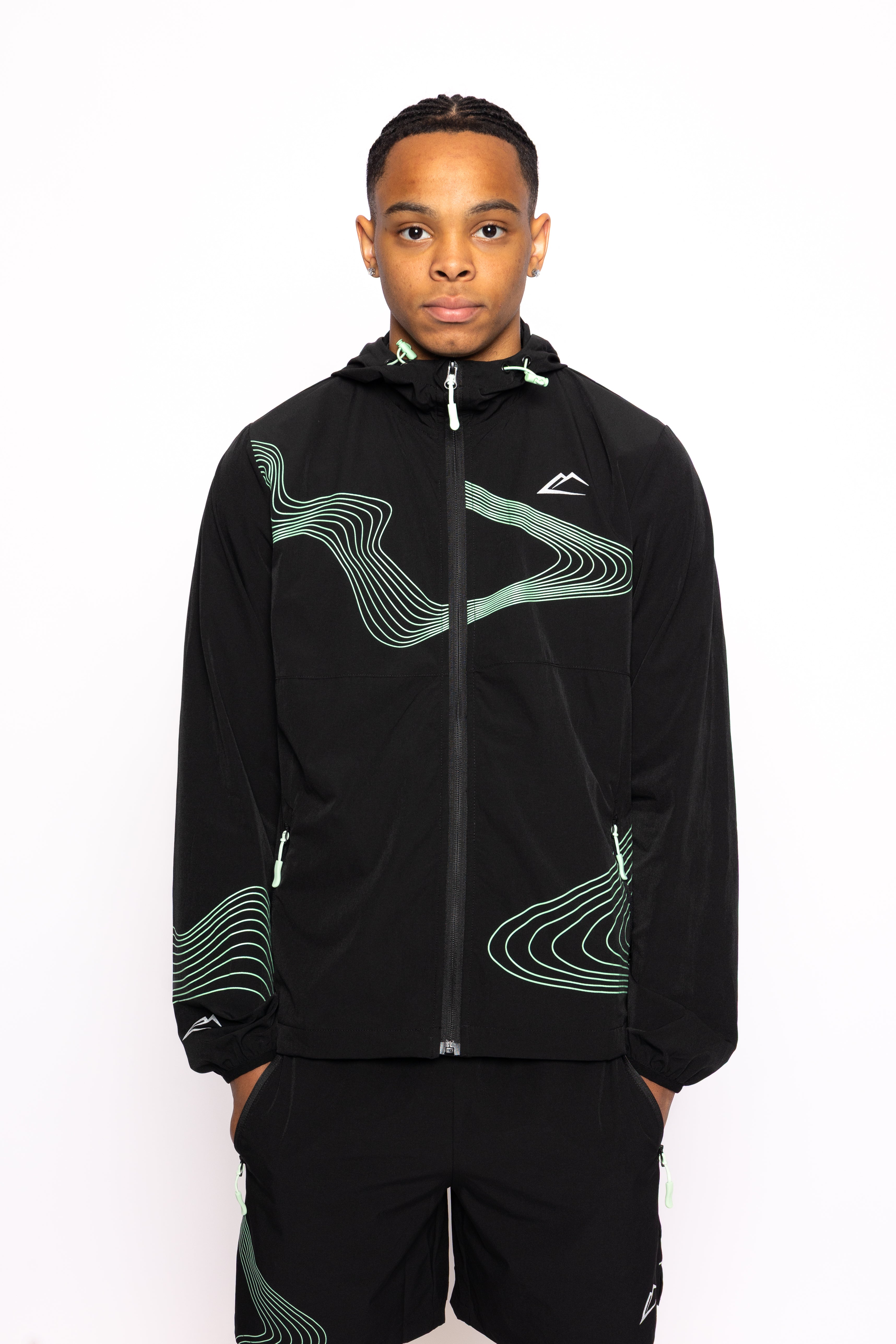 Wave Jacket - Vapourgreen/Black