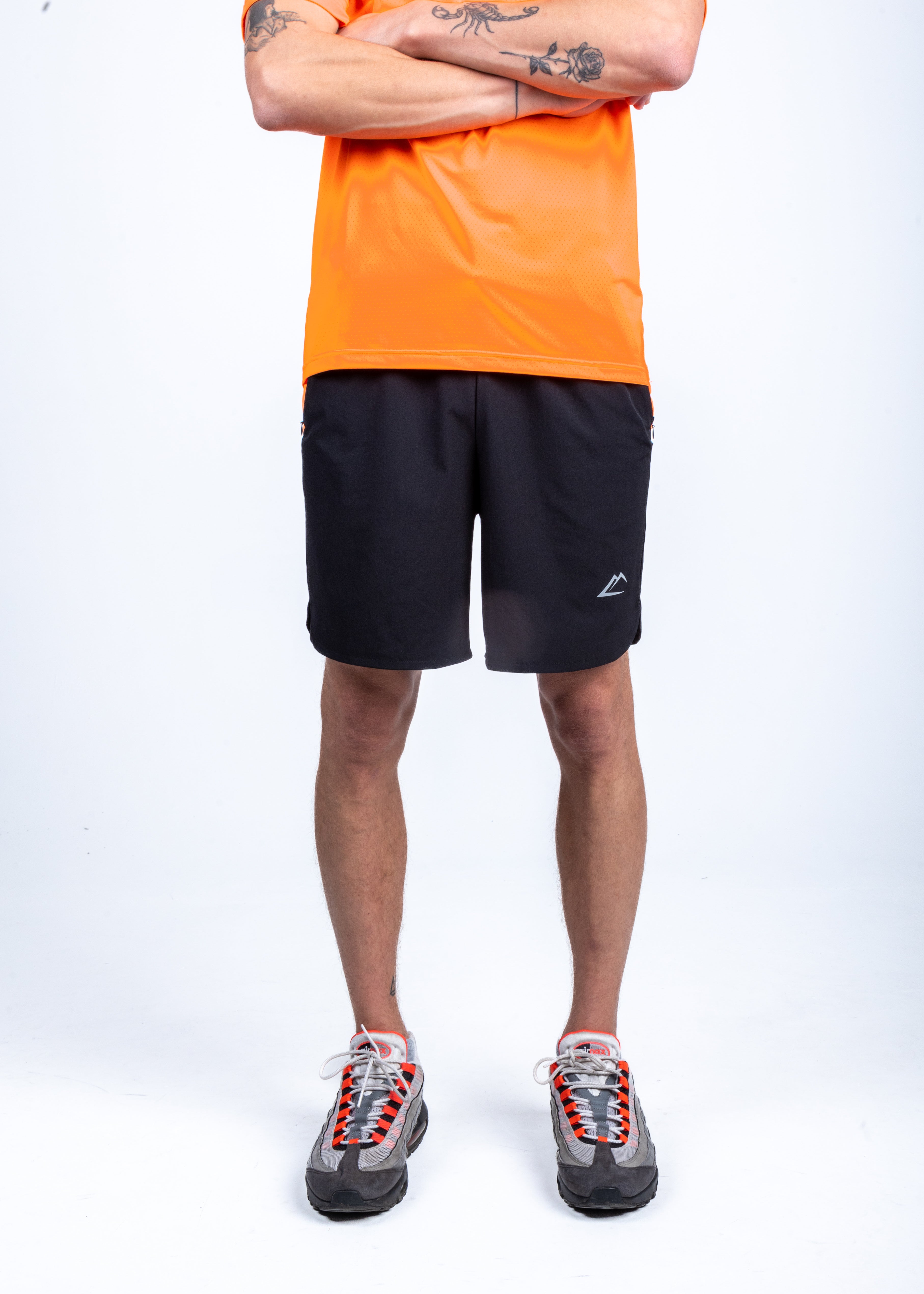 Terra Shorts - Black/Neon Orange