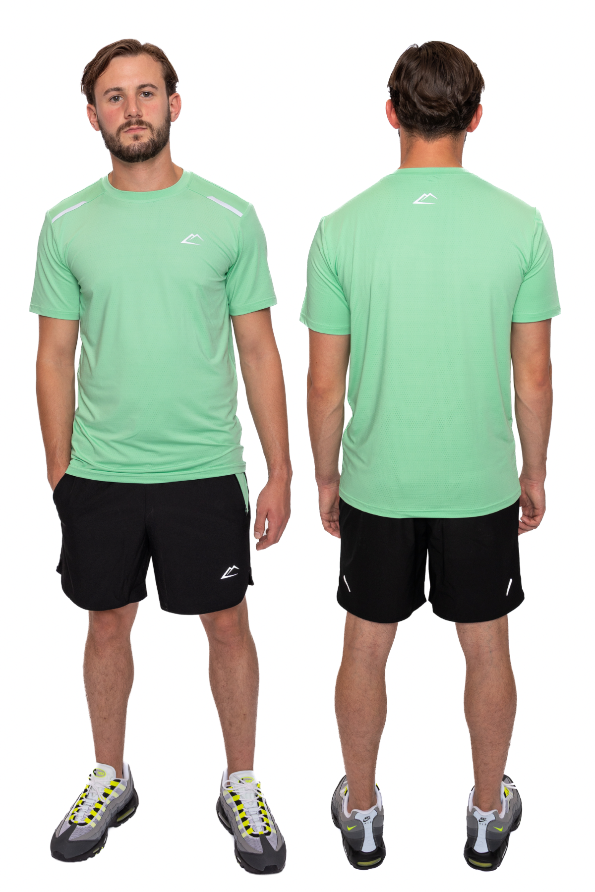 Terra T-Shirt Set - Seafoam Green/Black