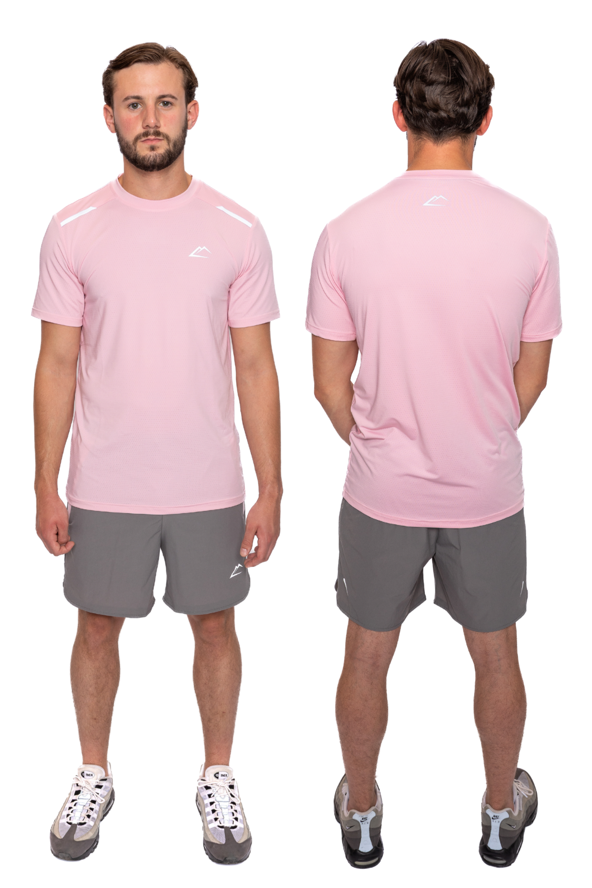Terra T-Shirt Set - Pink Foam/Grey