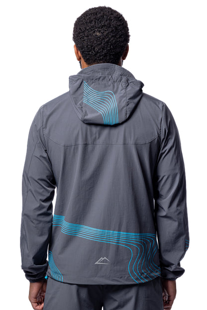 Wave Jacket Set - Baltic Blue/Grey