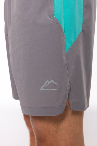 Storm Shorts - Grey/Hyper Turquoise