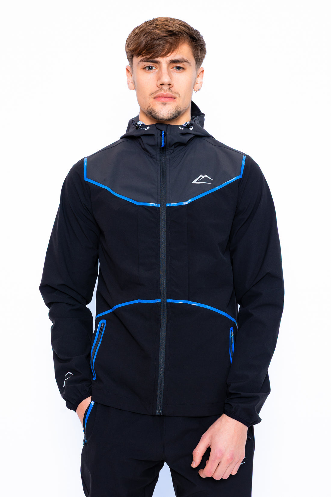 Strike Jacket - Black/Blue