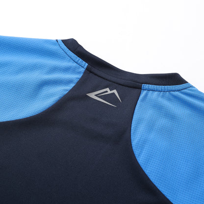 Tempo Tee - Navy/Cobalt Blue
