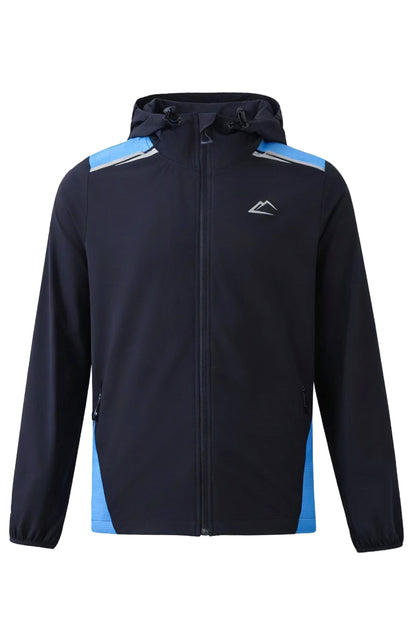 Tempo Jacket - Navy/Cobalt Blue