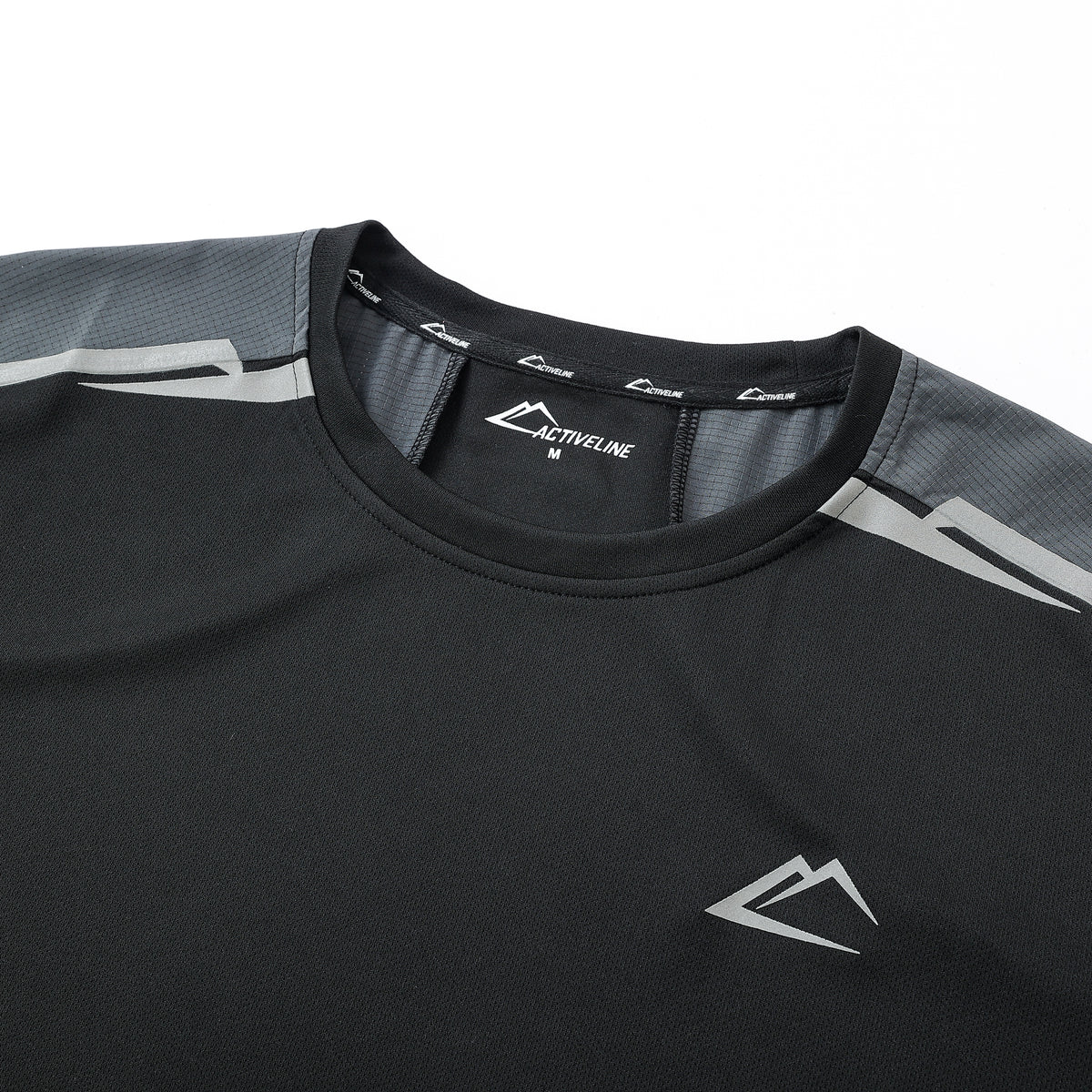 Tempo Tee - Black/Gunmetal Grey