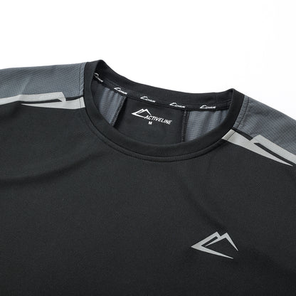 Tempo Tee - Black/Gunmetal Grey