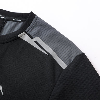 Tempo Tee - Black/Gunmetal Grey