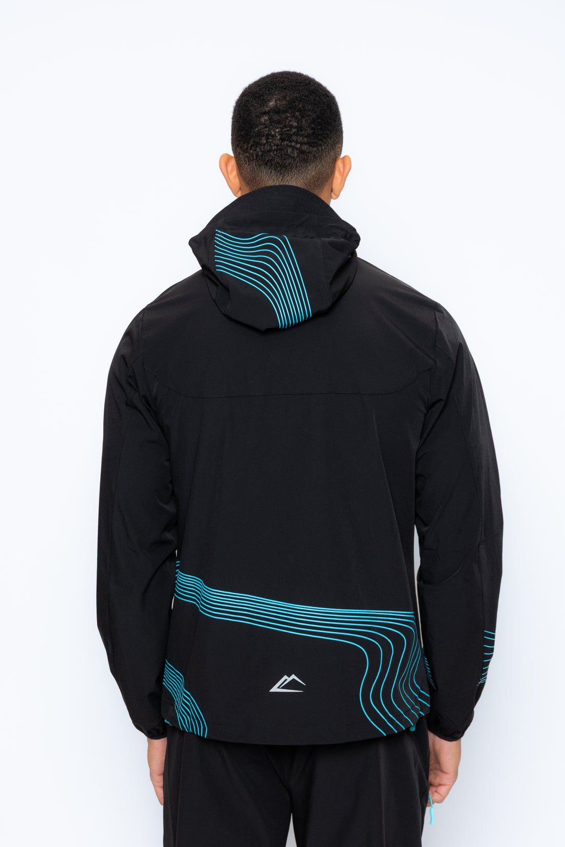 Wave Jacket - Turquoise/Black
