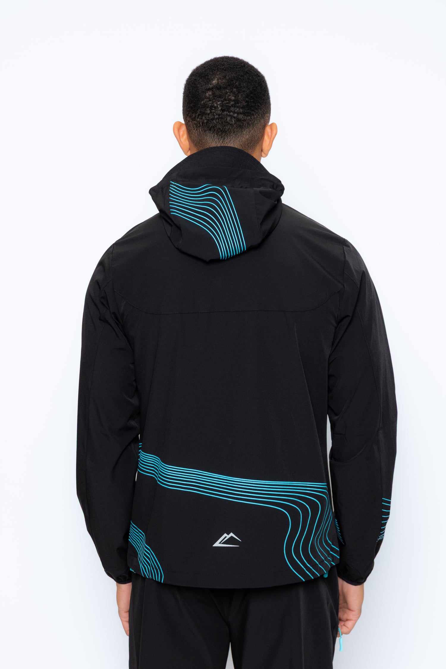 Wave Jacket - Turquoise/Black