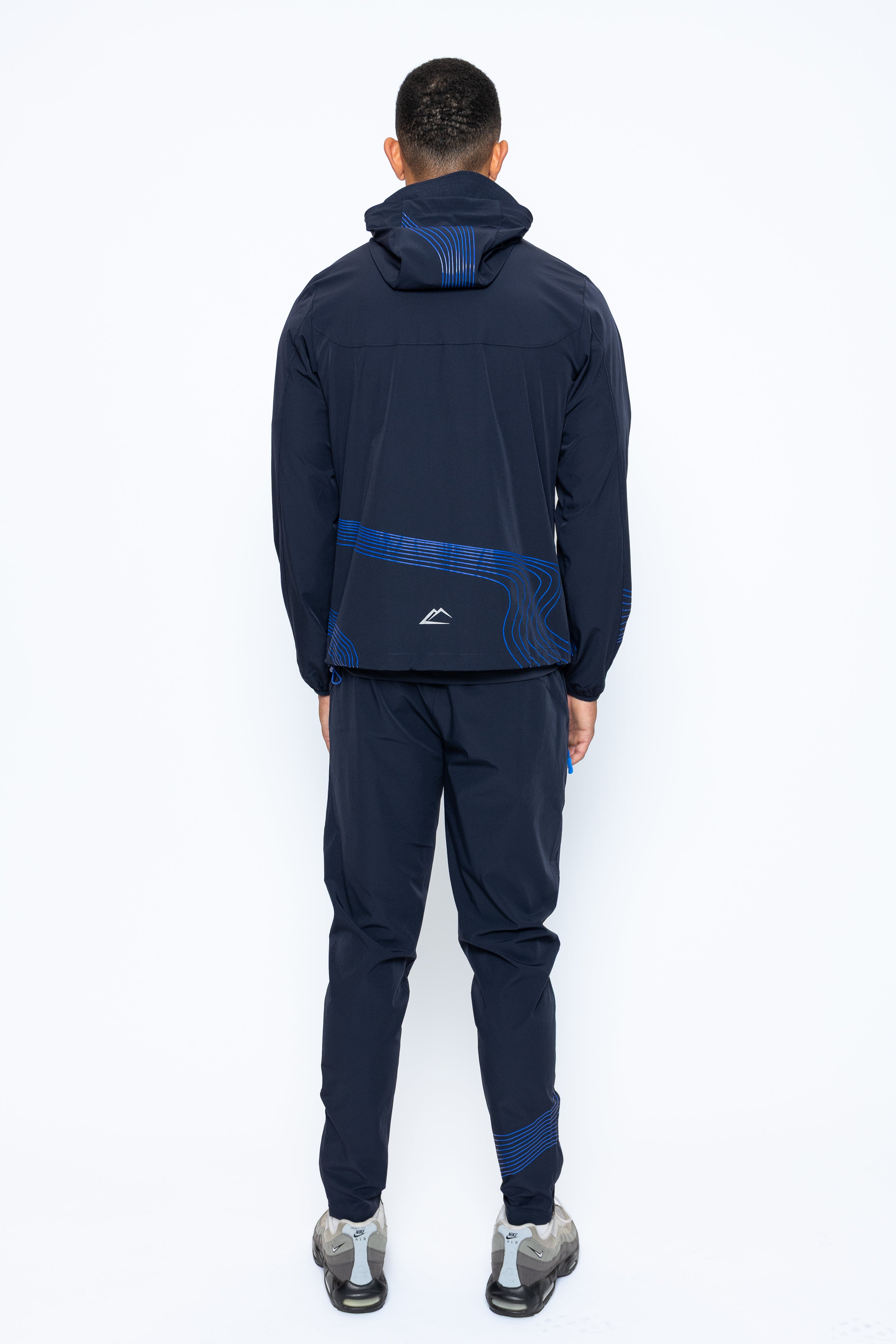 Wave Tracksuit - Navy/Royal Blue