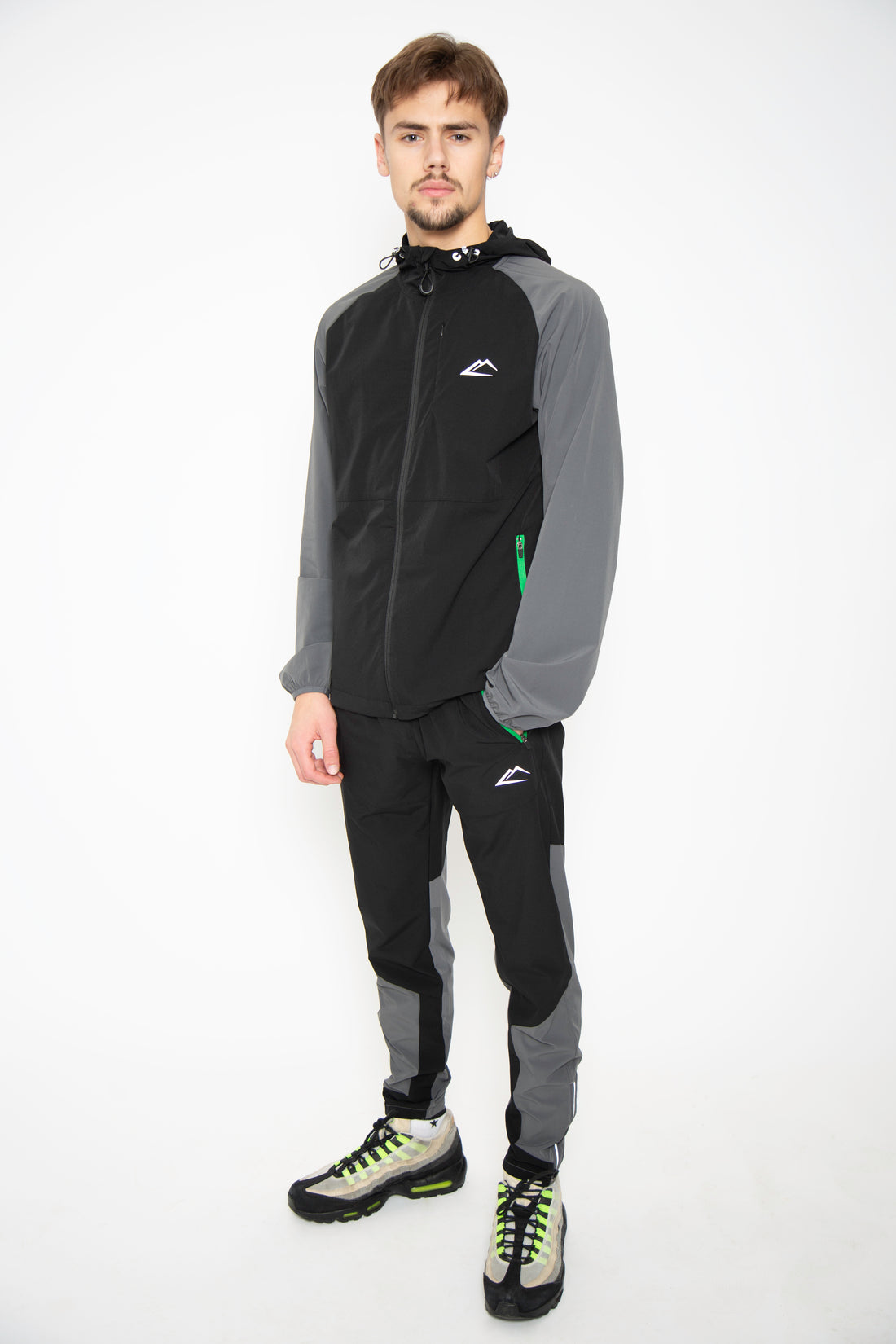 Apex Tracksuit - Black/Ash Grey