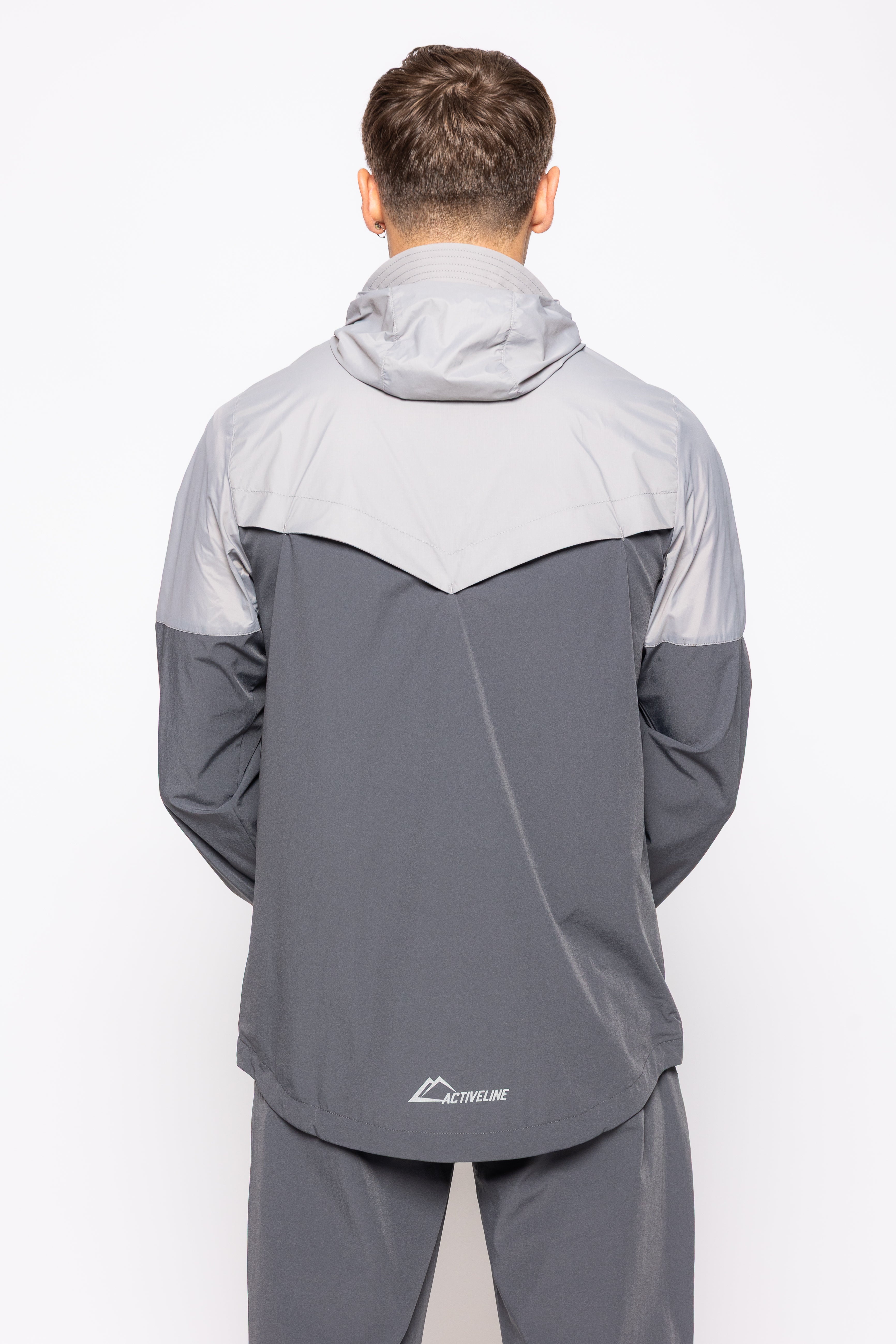 Surge Tracksuit - Smoke Grey/Neon