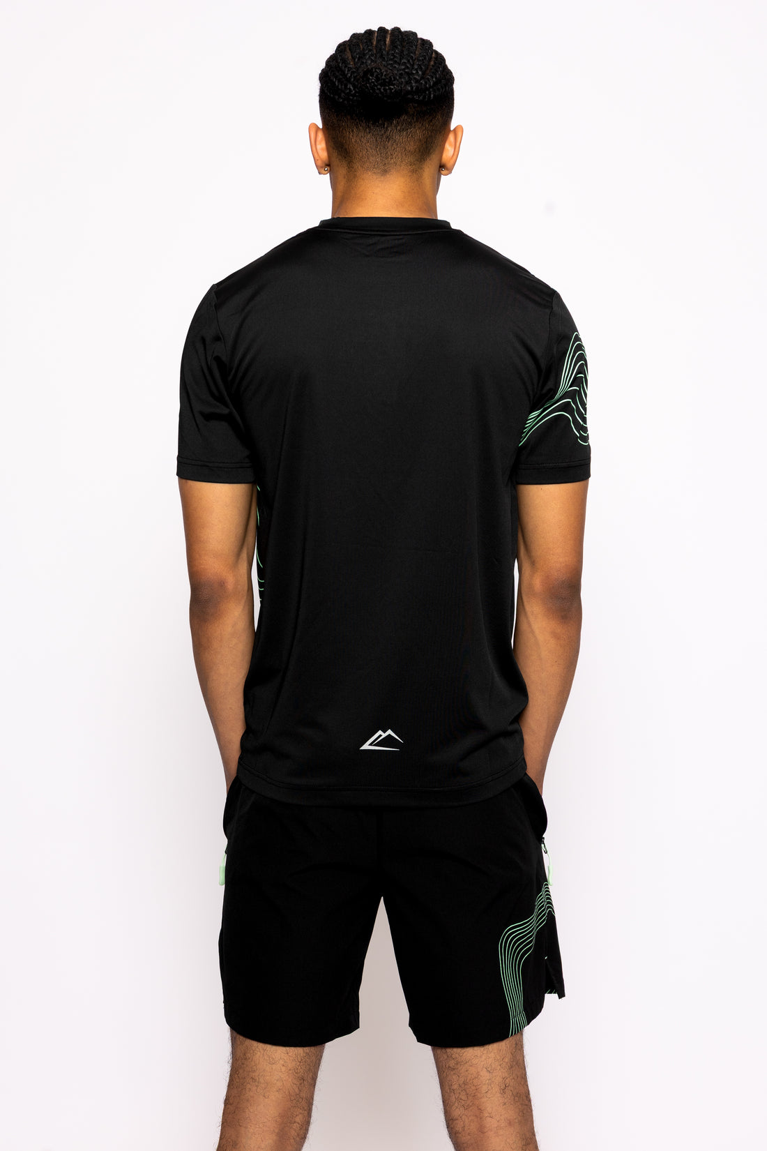 Wave T-Shirt - Vapourgreen/Black