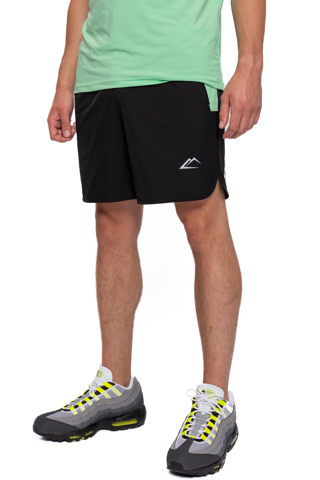 Terra Shorts - Seafoam Green/Black