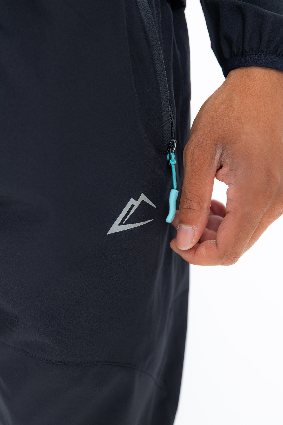 Wave Bottoms - Black/Turquoise
