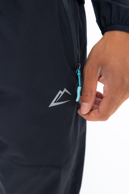 Wave Bottoms - Black/Turquoise