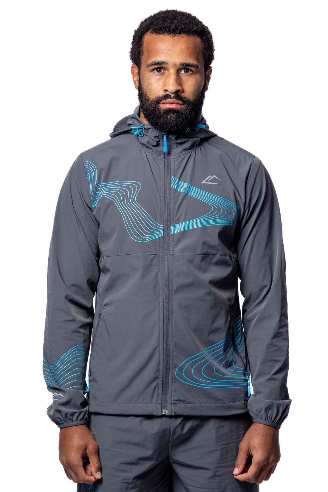Wave Jacket - Baltic Blue/Grey
