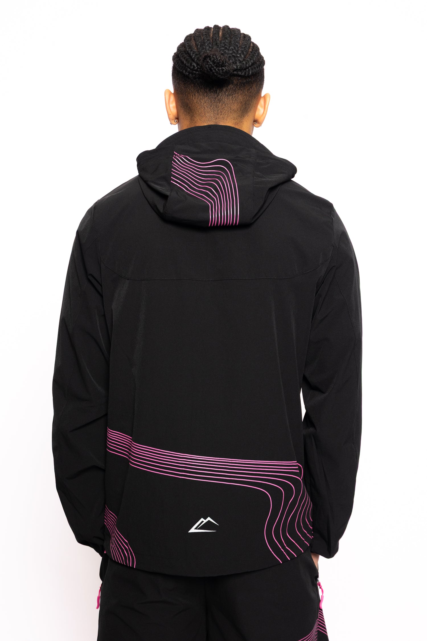 Wave Jacket - Hyper Pink/Black