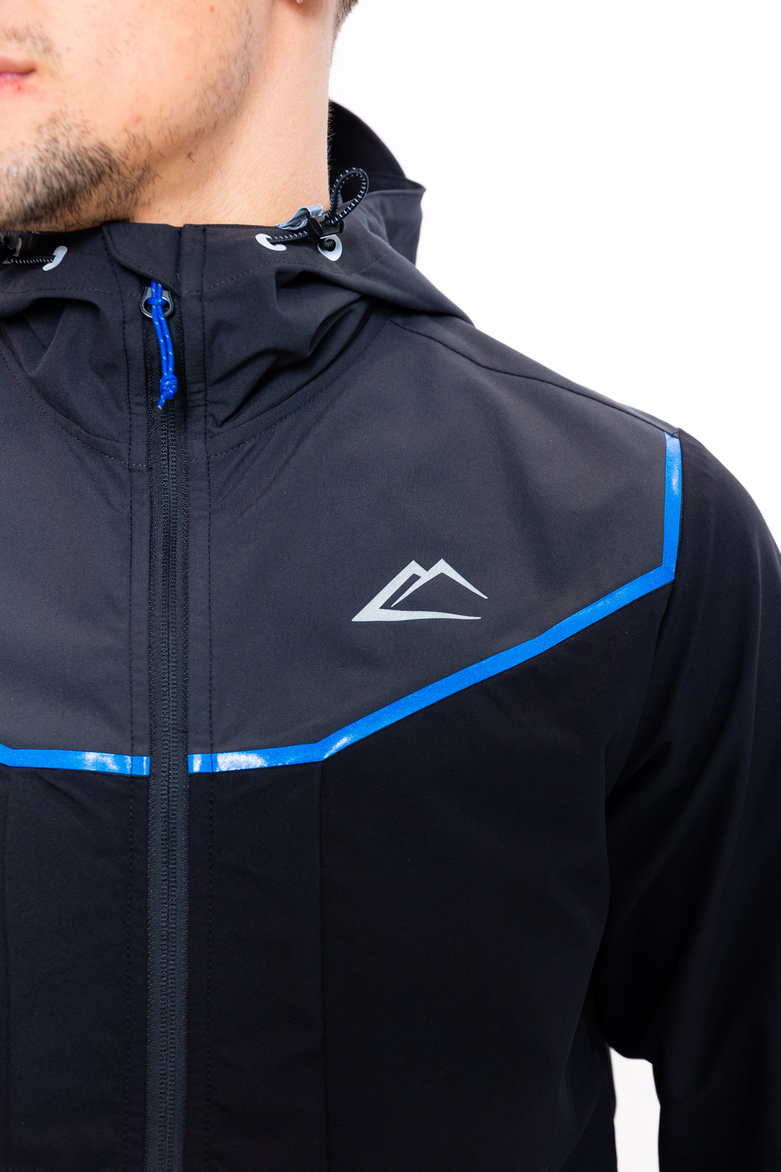 Strike Jacket - Black/Blue