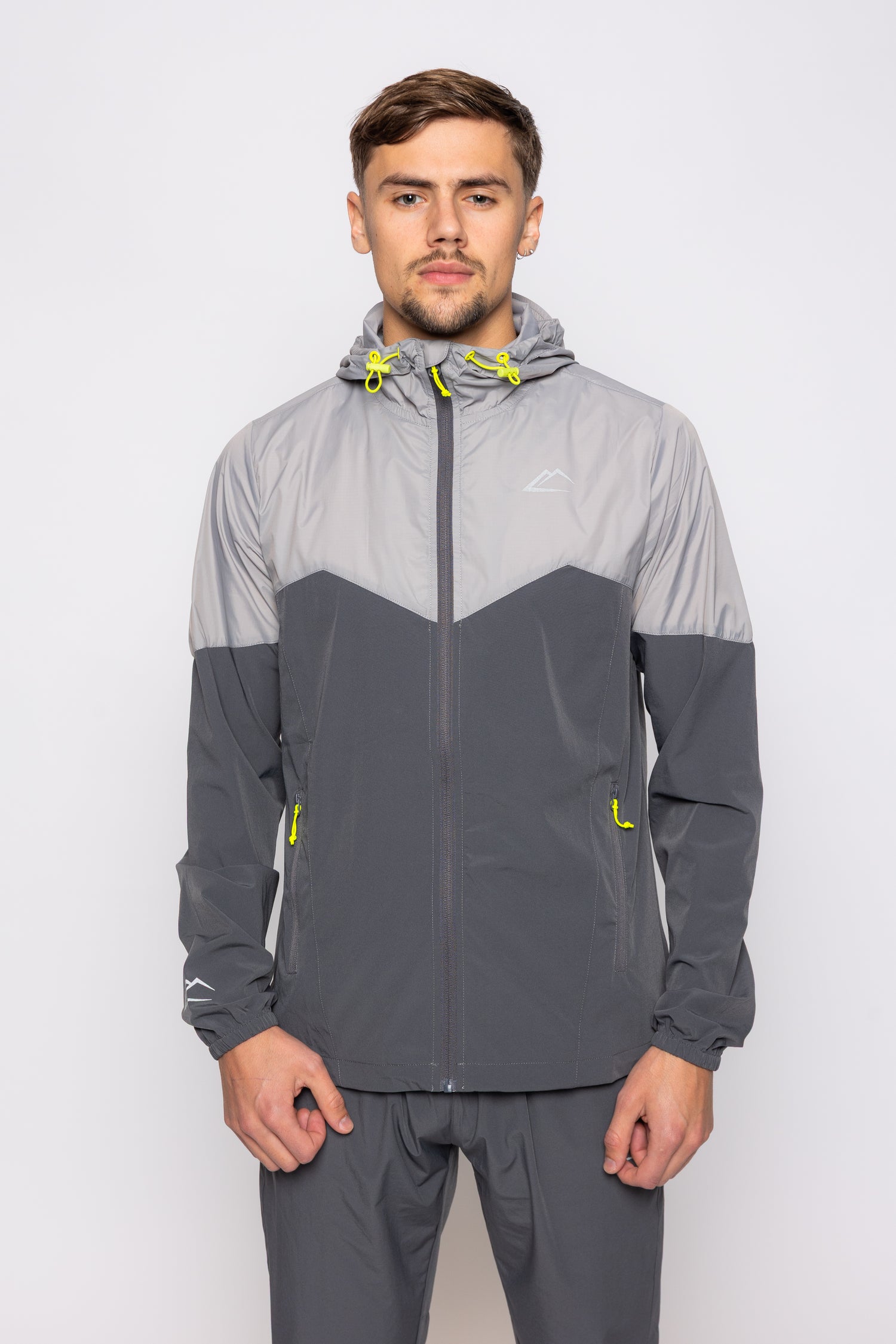 Surge Tracksuit - Smoke Grey/Neon