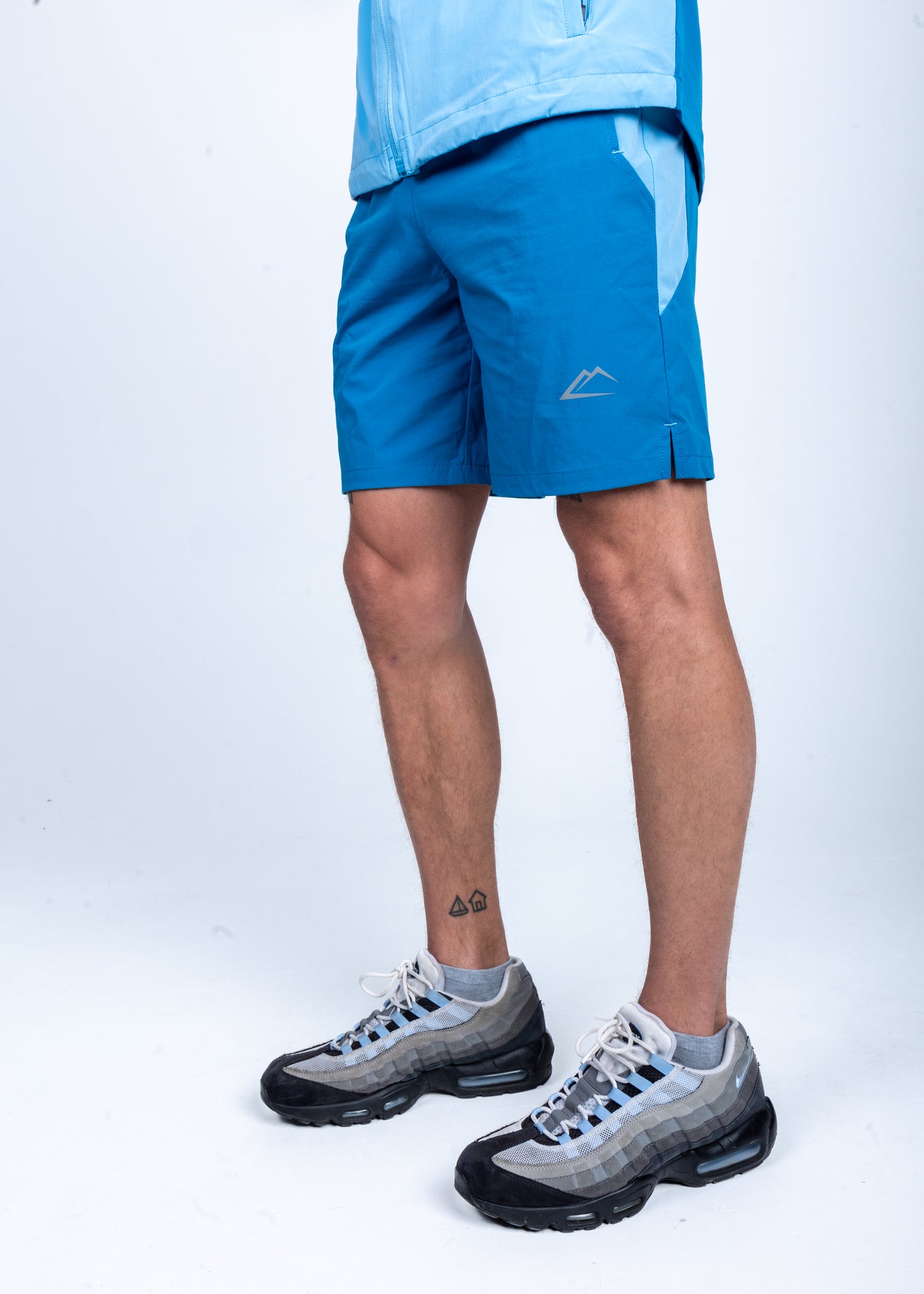 Storm Jacket &amp; Shorts Set - Ocean Blue/Aluminium