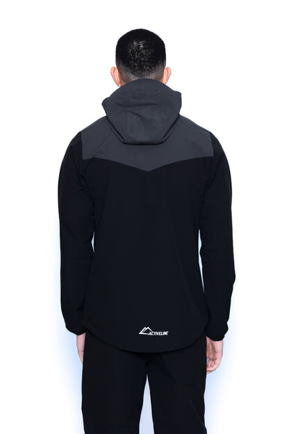 Strike Jacket - Black/Blue