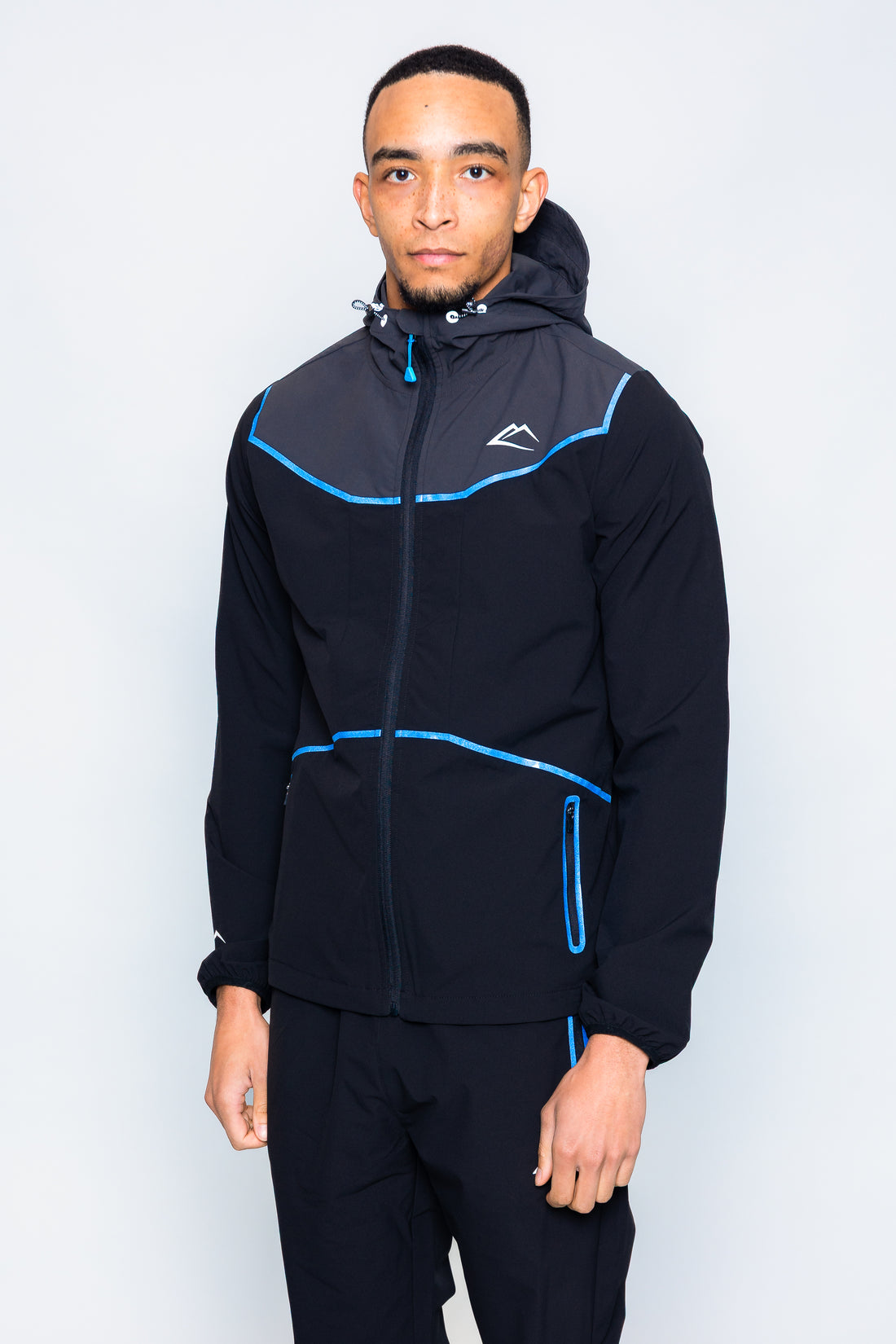 Strike Jacket - Black/Blue
