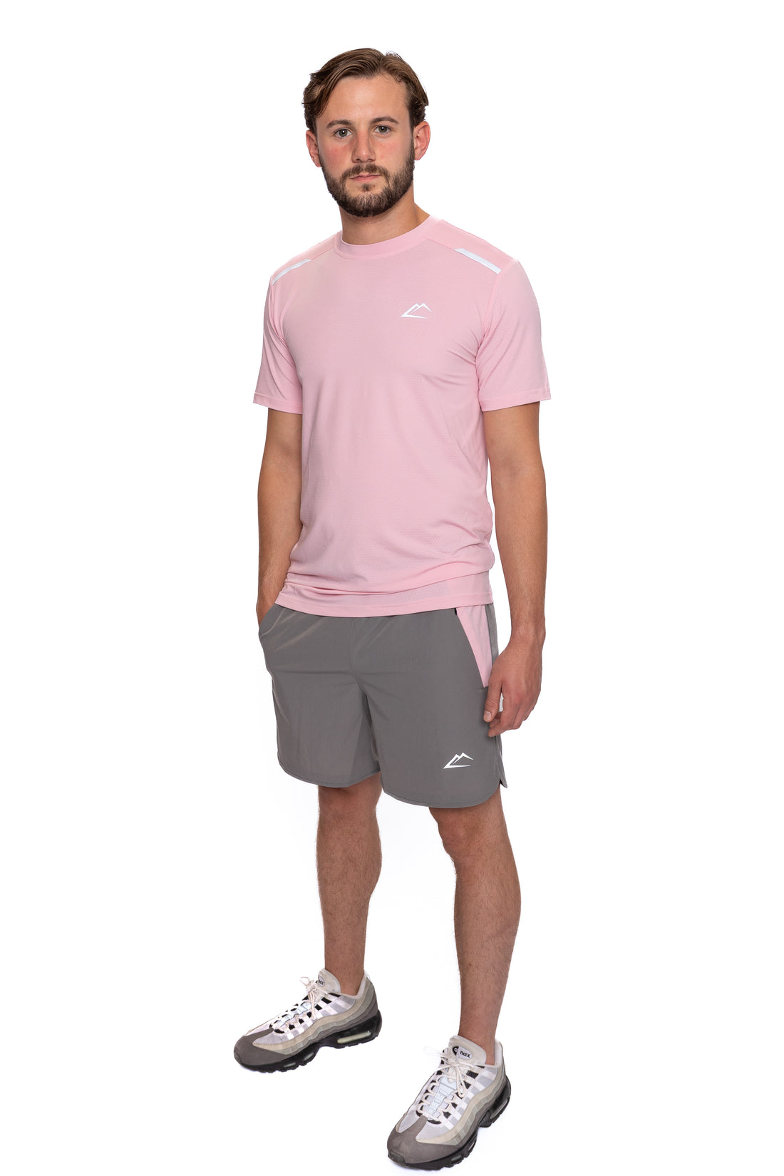 Terra T-Shirt Set - Pink Foam/Grey