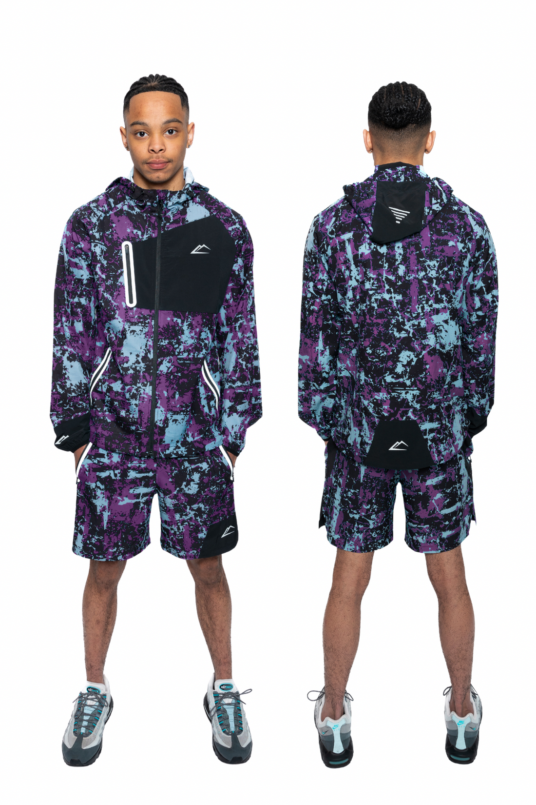 Colorado Jacket Set - Purple/Multi