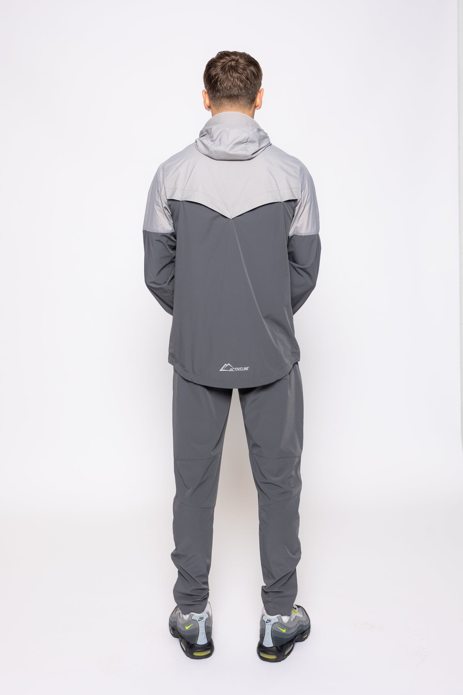 Surge Tracksuit - Smoke Grey/Neon