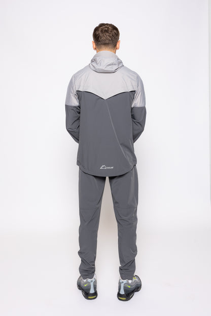 Surge Tracksuit - Smoke Grey/Neon
