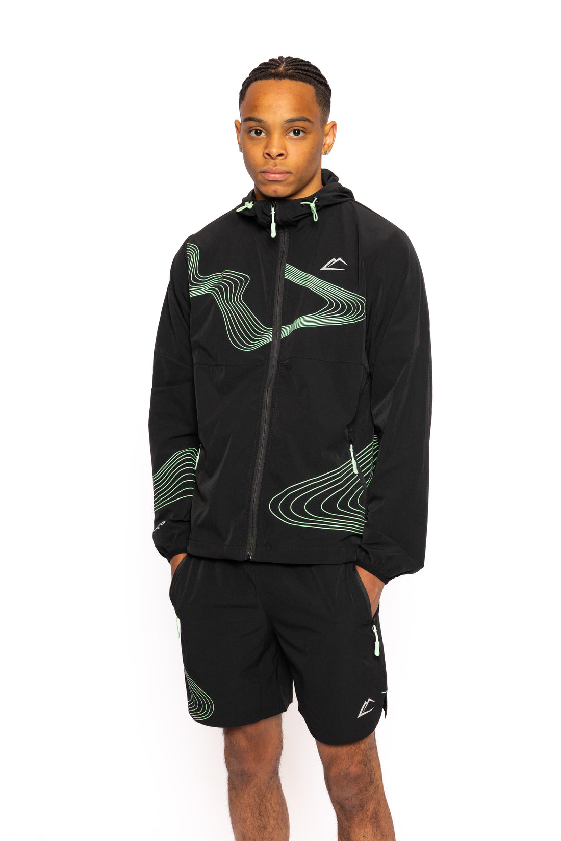 Wave Jacket - Vapourgreen/Black