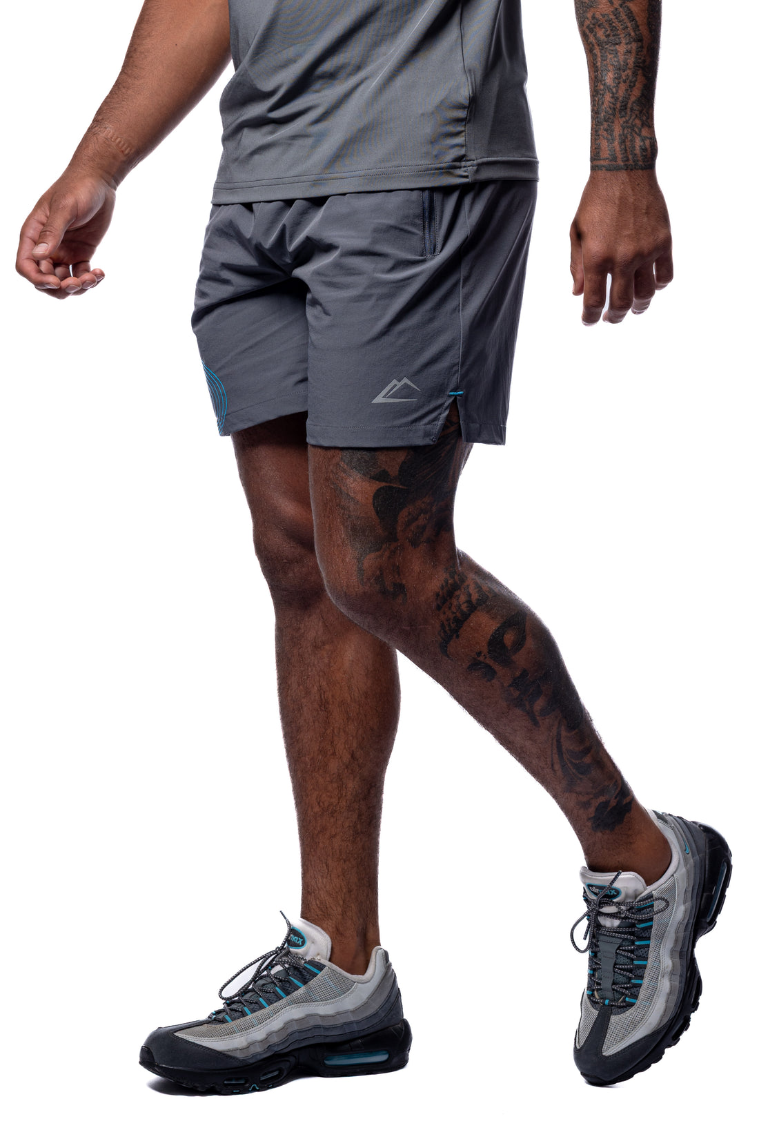 Wave Shorts - Baltic Blue/Grey