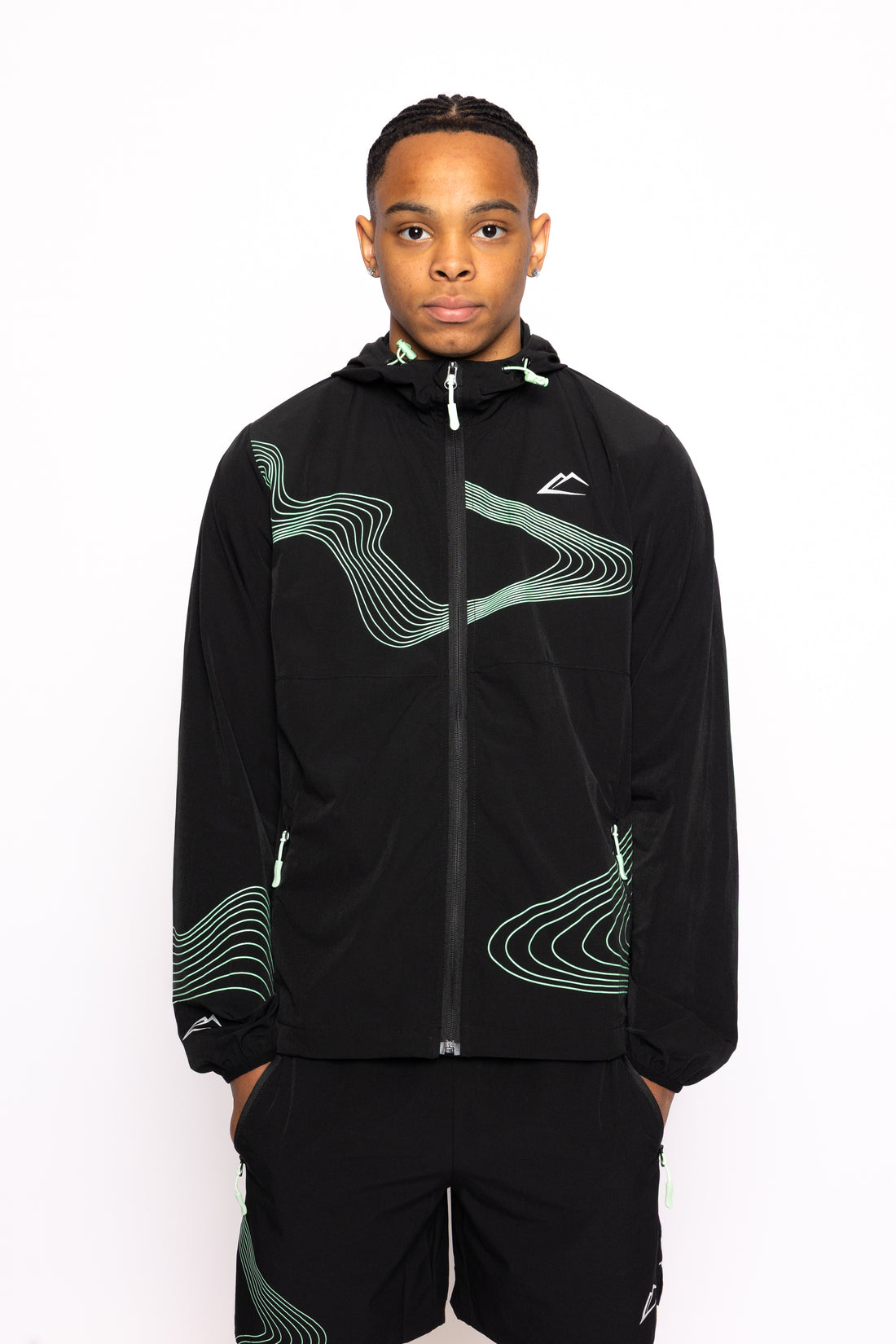 Wave Jacket - Vapourgreen/Black