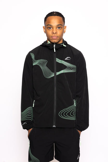 Wave Jacket - Vapourgreen/Black
