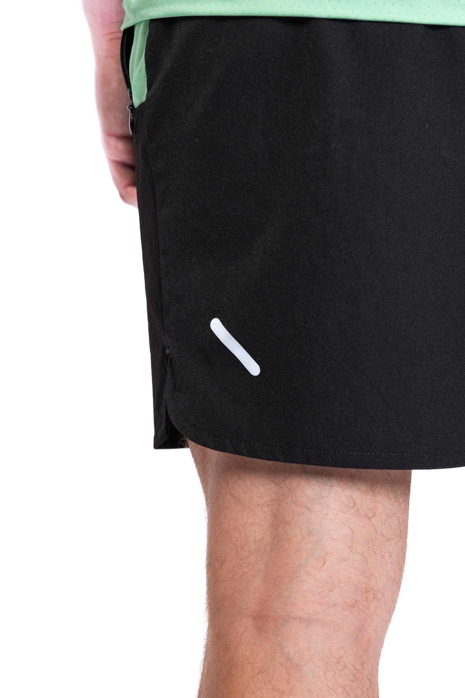 Terra Shorts - Seafoam Green/Black