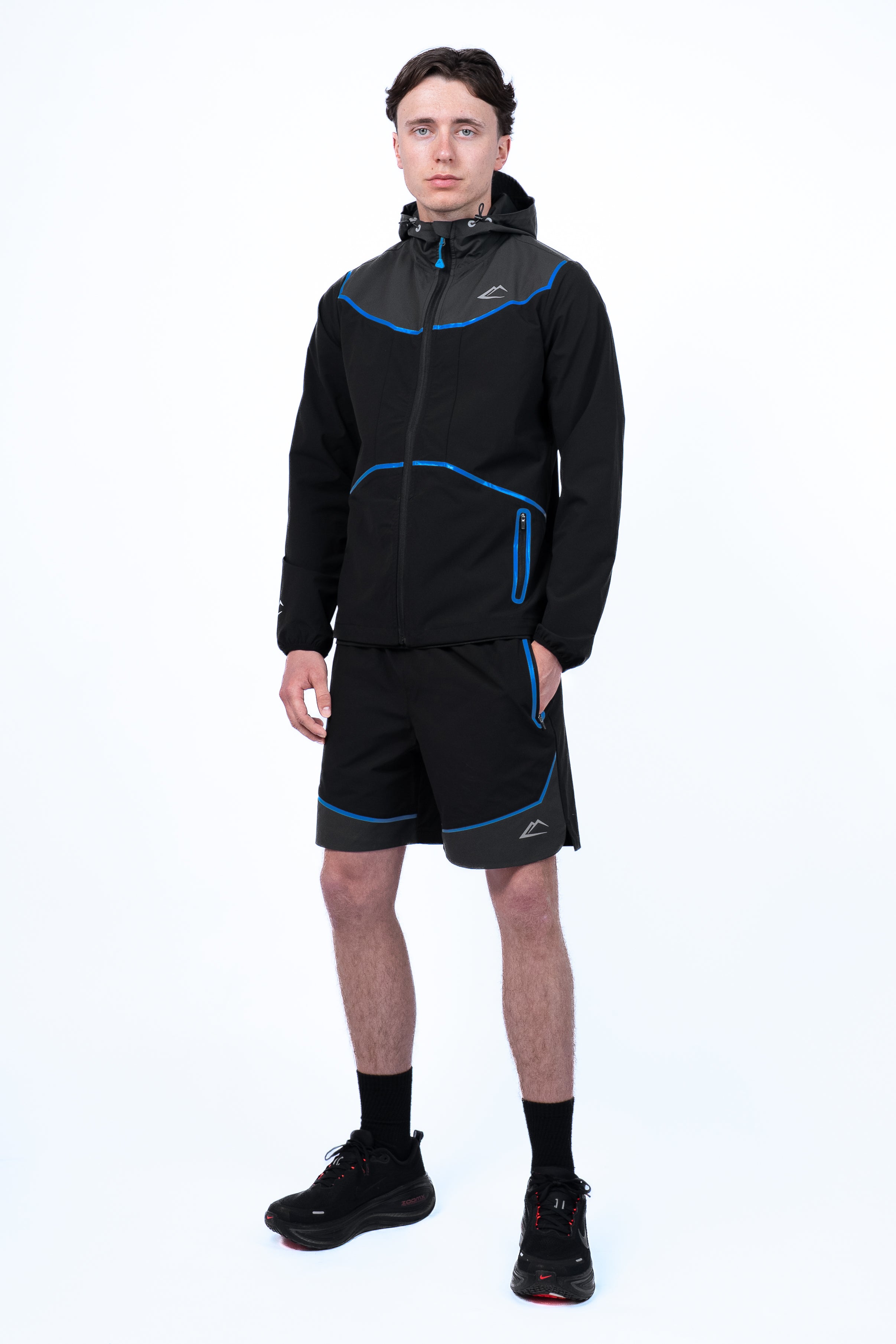 Strike Shorts - Black/Blue