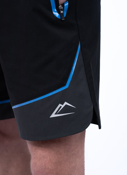 Strike Shorts - Black/Blue