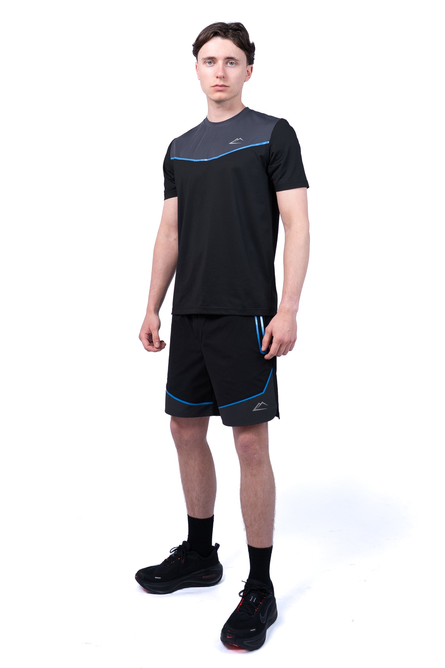 Strike Shorts - Black/Blue