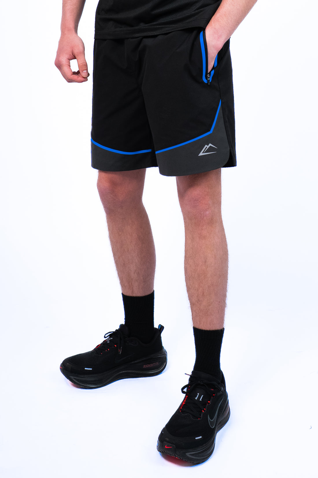 Strike Shorts - Black/Blue