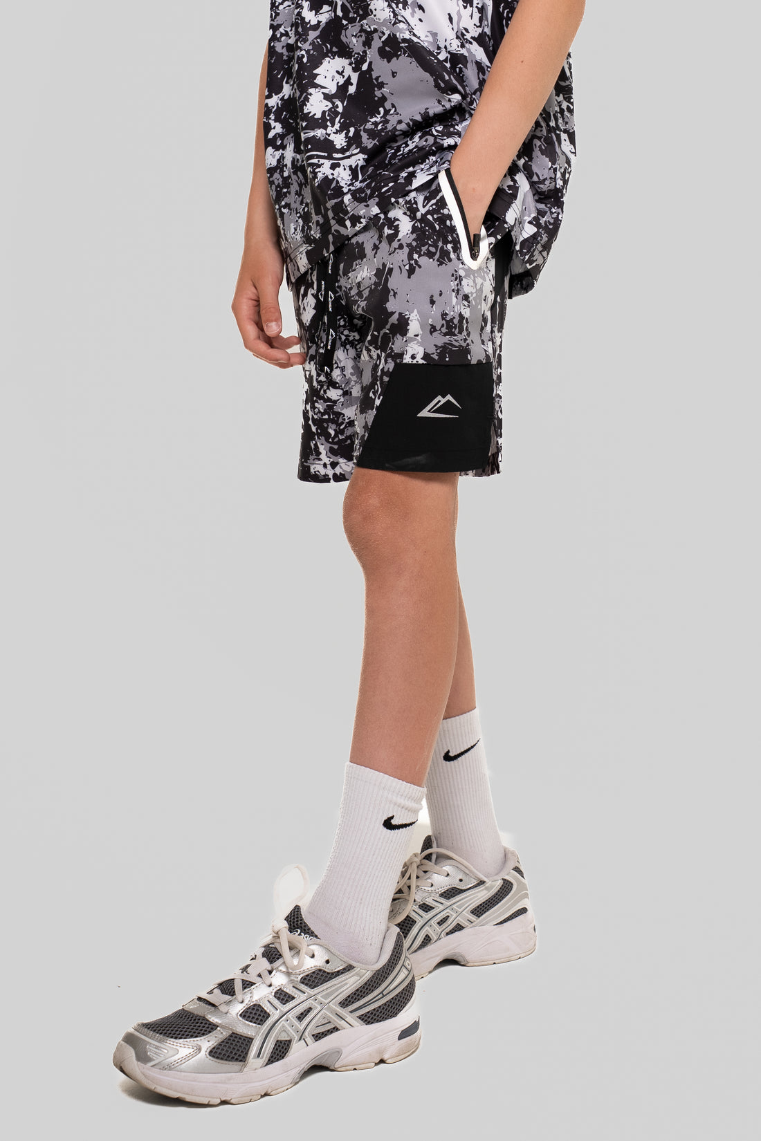 Juniors Colorado Shorts -  Grey/Multi